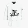 Button Chef Coat with Thermometer Pocket Thumbnail