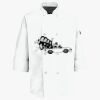 Button Chef Coat with Thermometer Pocket Thumbnail
