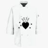 Button Chef Coat with Thermometer Pocket Thumbnail