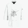 Button Chef Coat with Thermometer Pocket Thumbnail