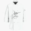 Button Chef Coat with Thermometer Pocket Thumbnail