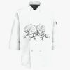 Button Chef Coat with Thermometer Pocket Thumbnail