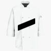 Button Chef Coat with Thermometer Pocket Thumbnail