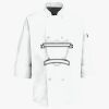 Button Chef Coat with Thermometer Pocket Thumbnail
