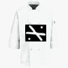 Button Chef Coat with Thermometer Pocket Thumbnail