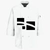 Button Chef Coat with Thermometer Pocket Thumbnail