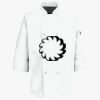 Button Chef Coat with Thermometer Pocket Thumbnail