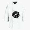 Button Chef Coat with Thermometer Pocket Thumbnail