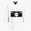 Button Chef Coat with Thermometer Pocket Thumbnail