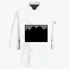 Button Chef Coat with Thermometer Pocket Thumbnail