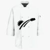 Button Chef Coat with Thermometer Pocket Thumbnail