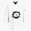 Button Chef Coat with Thermometer Pocket Thumbnail