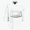 Button Chef Coat with Thermometer Pocket Thumbnail