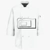 Button Chef Coat with Thermometer Pocket Thumbnail