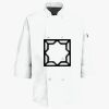 Button Chef Coat with Thermometer Pocket Thumbnail