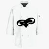 Button Chef Coat with Thermometer Pocket Thumbnail