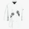 Button Chef Coat with Thermometer Pocket Thumbnail