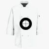 Button Chef Coat with Thermometer Pocket Thumbnail