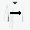 Button Chef Coat with Thermometer Pocket Thumbnail