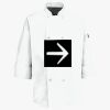 Button Chef Coat with Thermometer Pocket Thumbnail