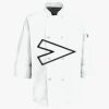 Button Chef Coat with Thermometer Pocket Thumbnail
