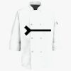 Button Chef Coat with Thermometer Pocket Thumbnail