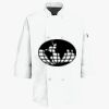 Button Chef Coat with Thermometer Pocket Thumbnail