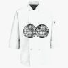 Button Chef Coat with Thermometer Pocket Thumbnail