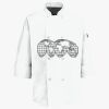 Button Chef Coat with Thermometer Pocket Thumbnail
