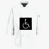 Button Chef Coat with Thermometer Pocket Thumbnail