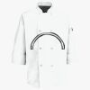 Button Chef Coat with Thermometer Pocket Thumbnail