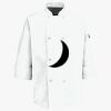 Button Chef Coat with Thermometer Pocket Thumbnail