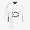 Button Chef Coat with Thermometer Pocket Thumbnail