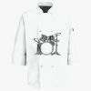 Button Chef Coat with Thermometer Pocket Thumbnail