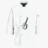 Button Chef Coat with Thermometer Pocket Thumbnail