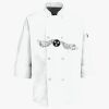 Button Chef Coat with Thermometer Pocket Thumbnail