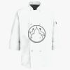 Button Chef Coat with Thermometer Pocket Thumbnail