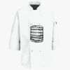 Button Chef Coat with Thermometer Pocket Thumbnail