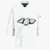 Button Chef Coat with Thermometer Pocket Thumbnail