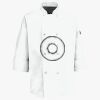 Button Chef Coat with Thermometer Pocket Thumbnail