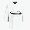 Button Chef Coat with Thermometer Pocket Thumbnail