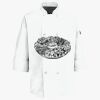 Button Chef Coat with Thermometer Pocket Thumbnail
