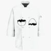 Button Chef Coat with Thermometer Pocket Thumbnail