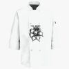 Button Chef Coat with Thermometer Pocket Thumbnail