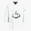 Button Chef Coat with Thermometer Pocket Thumbnail