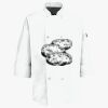 Button Chef Coat with Thermometer Pocket Thumbnail