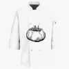 Button Chef Coat with Thermometer Pocket Thumbnail