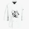 Button Chef Coat with Thermometer Pocket Thumbnail