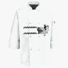 Button Chef Coat with Thermometer Pocket Thumbnail