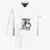 Eight Pearl Button Chef Coat with Thermometer Pocket Thumbnail